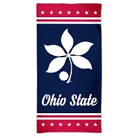 WinCraft Ohio State Buckeyes 60'' x 30'' Patriotic Spectra Beach Towel