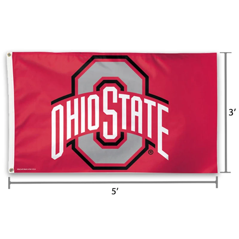 WinCraft Ohio State Buckeyes Deluxe 3' x 5' Flag