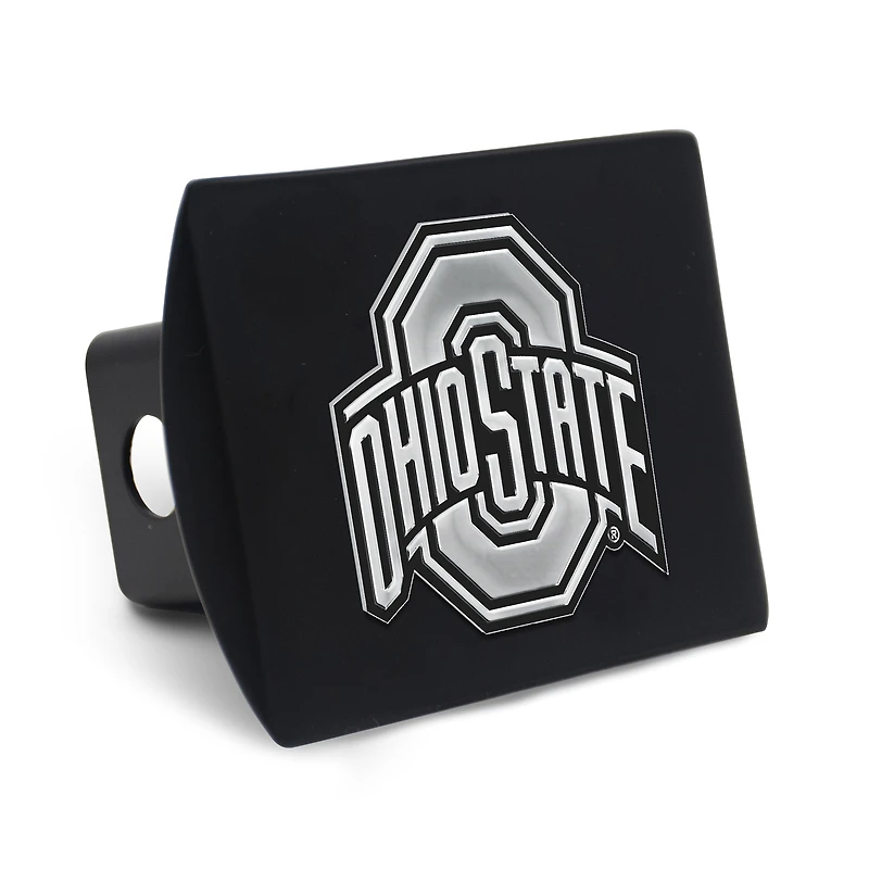 Cache-attelage WinCraft Ohio State Buckeyes Premium en métal chromé avec logo