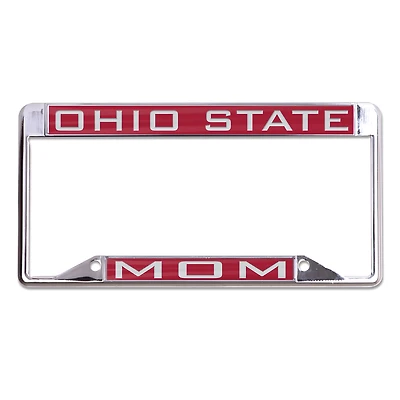 Cadre de plaque d'immatriculation WinCraft Ohio State Buckeyes S/L Mom