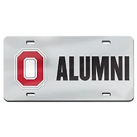 Plaque d'immatriculation WinCraft Ohio State Buckeyes Specialty Alumni