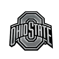 Emblème de voiture WinCraft Ohio State Buckeyes Team Chrome