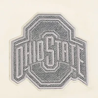 Women's Pro Standard Cream Ohio State Buckeyes Reverse French Terry Boxy Cropped T-Shirt