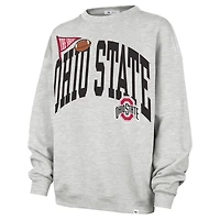 Sweat-shirt polaire à l'effigie des Ohio State Buckeyes, gris, modèle 47, pour femme