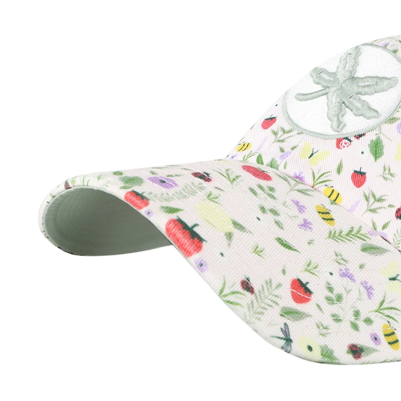 Women's '47  Light Pink Ohio State Buckeyes Posey Clean Up Adjustable Hat