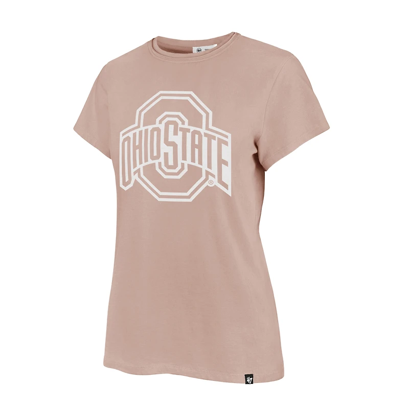 Women's '47 Pink Ohio State Buckeyes Premier Frankie T-Shirt