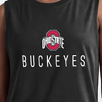 Women's Champion  Black Ohio State Buckeyes Lifestyle Tank Top