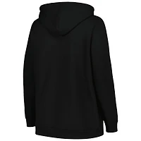 Pull noir à col cranté Heart & Soul pour femmes Champion de l'Ohio State Buckeyes, grande taille