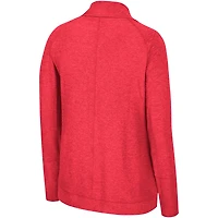 Pull cardigan Colosseum Scarlet Ohio State Buckeyes Morningside pour femme