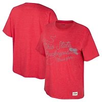 Women's Colosseum x Wrangler Scarlet Ohio State Buckeyes Lasso Oversized T-Shirt