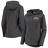 Sweat à capuche en polaire raglan Darling Days Ohio State Buckeyes Columbia noir pour femme