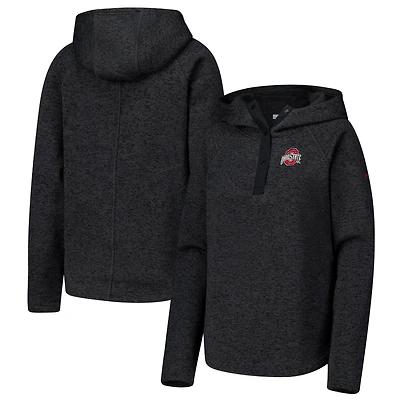 Sweat à capuche noir Ohio State Buckeyes pour femme de Columbia