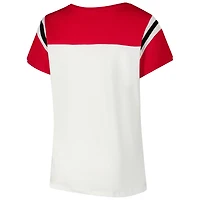 T-shirt Winning Gear blanc fanatiques pour femmes Ohio State Buckeyes grande taille