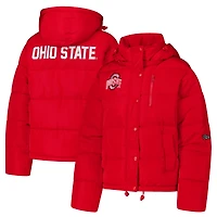 Doudoune zippée intégrale pour femme Hype and Vice Scarlet Ohio State Buckeyes