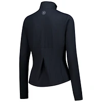 Women's johnnie-O Black Ohio State Buckeyes Susie Half-Zip Pullover