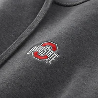 Sweat à capuche Kelli pour femme de la marque johnnie-O, couleur anthracite, Ohio State Buckeyes.