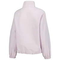 Veste de pluie Tech à quart zip Parker Lusso Lavender Ohio State Buckeyes pour femmes