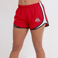 Short Nike rouge Ohio State Buckeyes Spring Break Tempo Dri-FIT pour femme