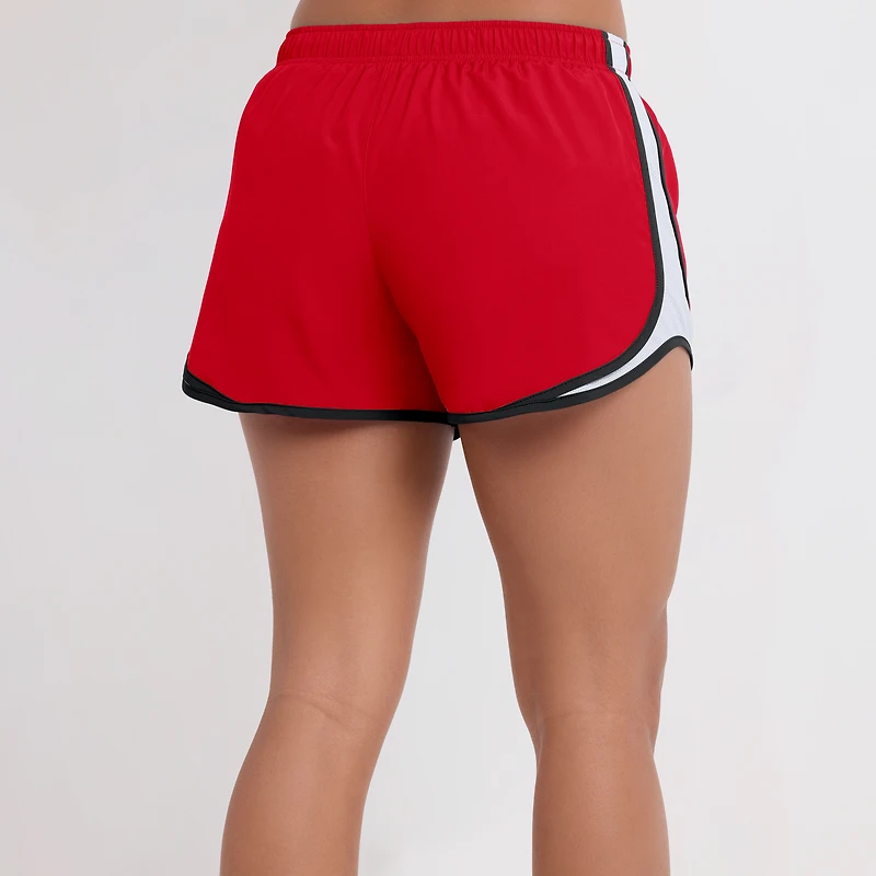 Women's Nike Red Ohio State Buckeyes Spring Break Tempo Dri-FIT Shorts