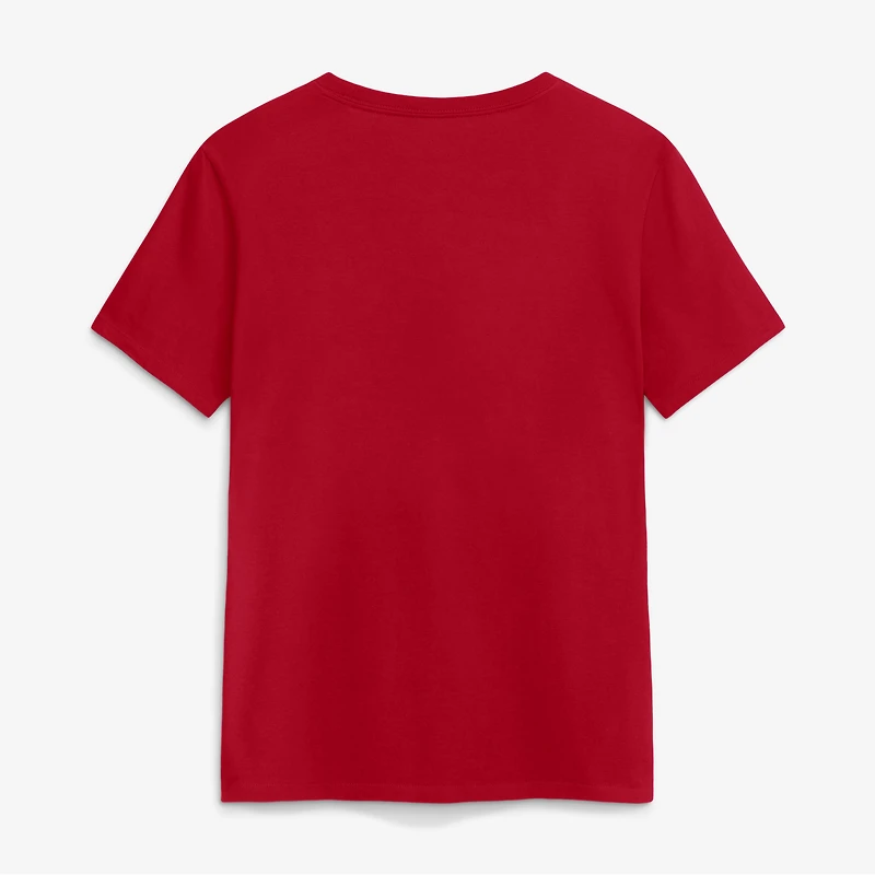 Women's Nike  Scarlet Ohio State Buckeyes Arch Logo T-Shirt
