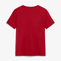 Women's Nike  Scarlet Ohio State Buckeyes Arch Logo T-Shirt