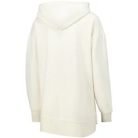 Women's Pressbox  Cream Ohio State Buckeyes Marni Pullover Hoodie