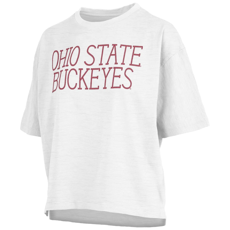 V108328 OSU Femmes PRB 24 Point de Chaîne Motley Crew Slub Taille Longueur Boxy SS Tee TEELADRIB OSU61933CTX #4