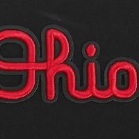 Women's Pro Standard Ohio State Buckeyes Classic Single Jersey Cropped Boxy T-Shirt