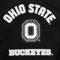 Sweat-shirt court Pro Standard pour femme Ohio State Buckeyes Pearl noir