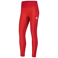 Legging iLeggings 7/8 à poches mixtes Scarlet Ohio State Buckeyes pour femmes