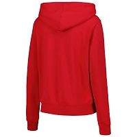 Chandail à capuchon pour femmes Scarlet Ohio State Buckeyes Arch & Logo 1