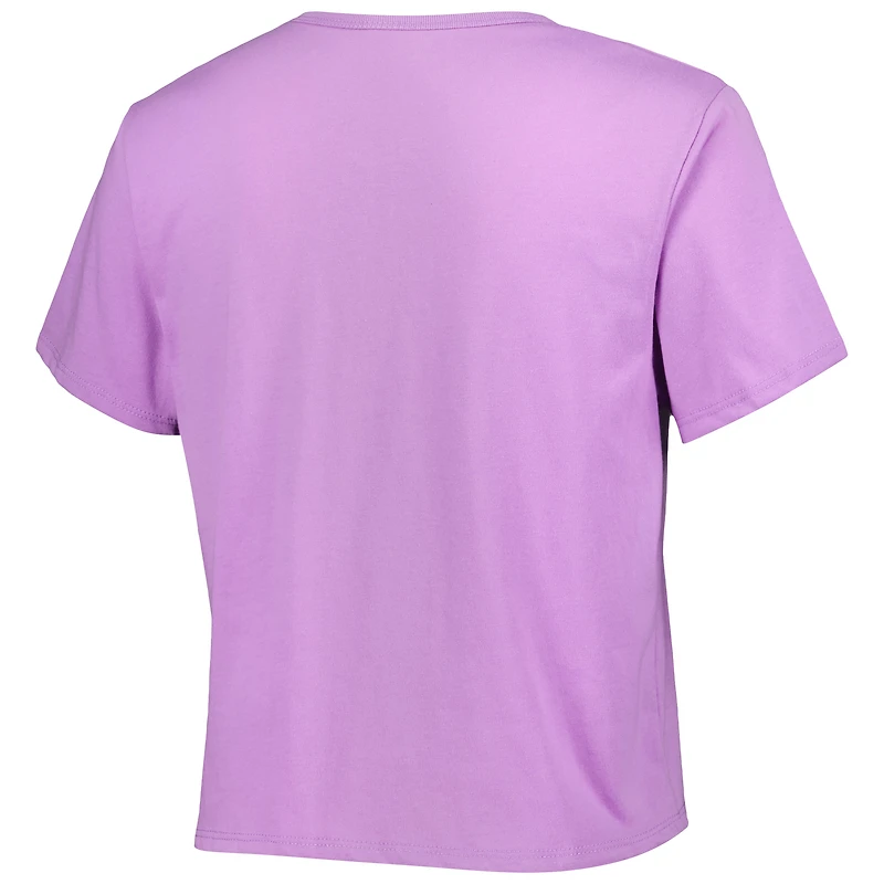 T-shirt court ZooZatz Ohio State Buckeyes Core Fashion violet pour femme