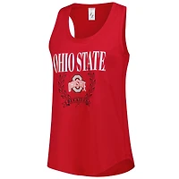 Women's ZooZatz Scarlet Ohio State Buckeyes Everyday Tank Top