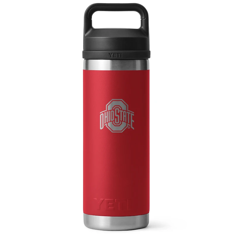 Bouteille d'eau Rambler Chug YETI Ohio State Buckeyes Primary 53 cl