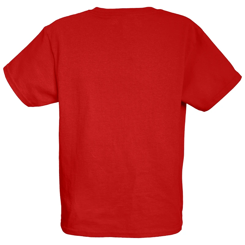 T-shirt bleu 84 Scarlet pour jeunes Ohio State Buckeyes College Football Playoff 2024 National Champions Fall Apart