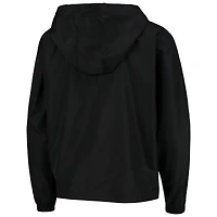 Youth Champion Black Ohio State Buckeyes Pack & Go Quarter-Zip Windbreaker Jacket