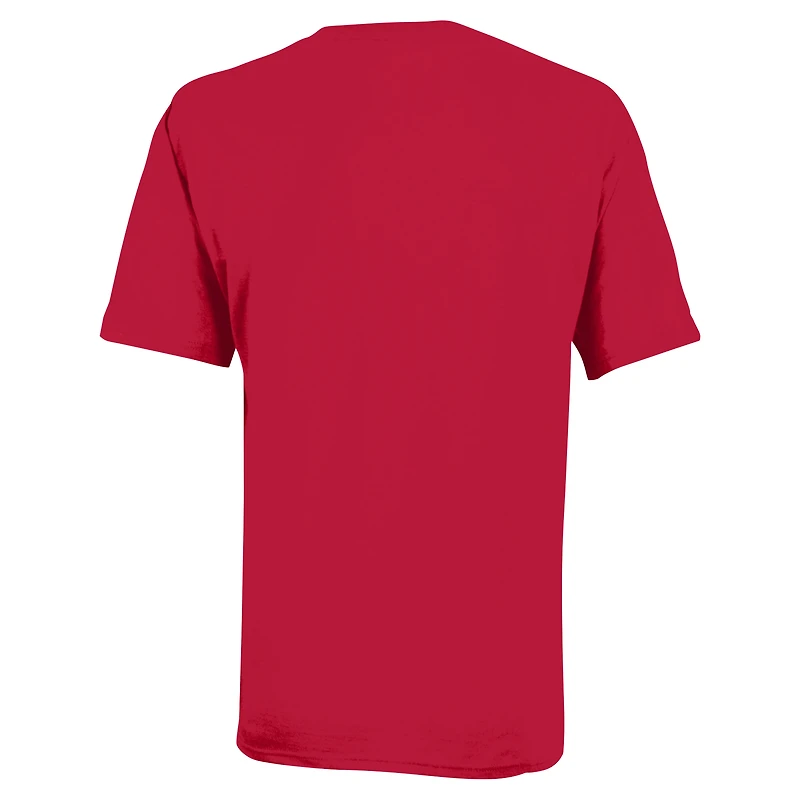 Champion de la jeunesse Scarlet Ohio State Buckeyes Arch Over Logo T-Shirt