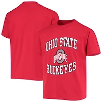 Youth Champion Scarlet Ohio State Buckeyes Circling Team Jersey T-Shirt