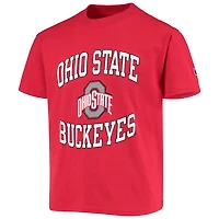 Youth Champion Scarlet Ohio State Buckeyes Circling Team Jersey T-Shirt