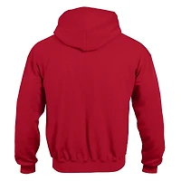 Sweat à capuche pour jeunes champions des éliminatoires de football universitaire Ohio State Buckeyes Scarlet 2024