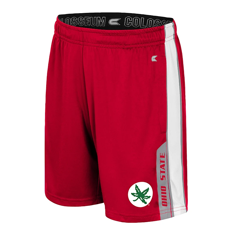 Youth Colosseum Scarlet Ohio State Buckeyes Gumbaldia Shorts