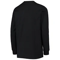 Youth Nike Black Ohio State Buckeyes Arch & Logo 2-Hit Long Sleeve T-Shirt