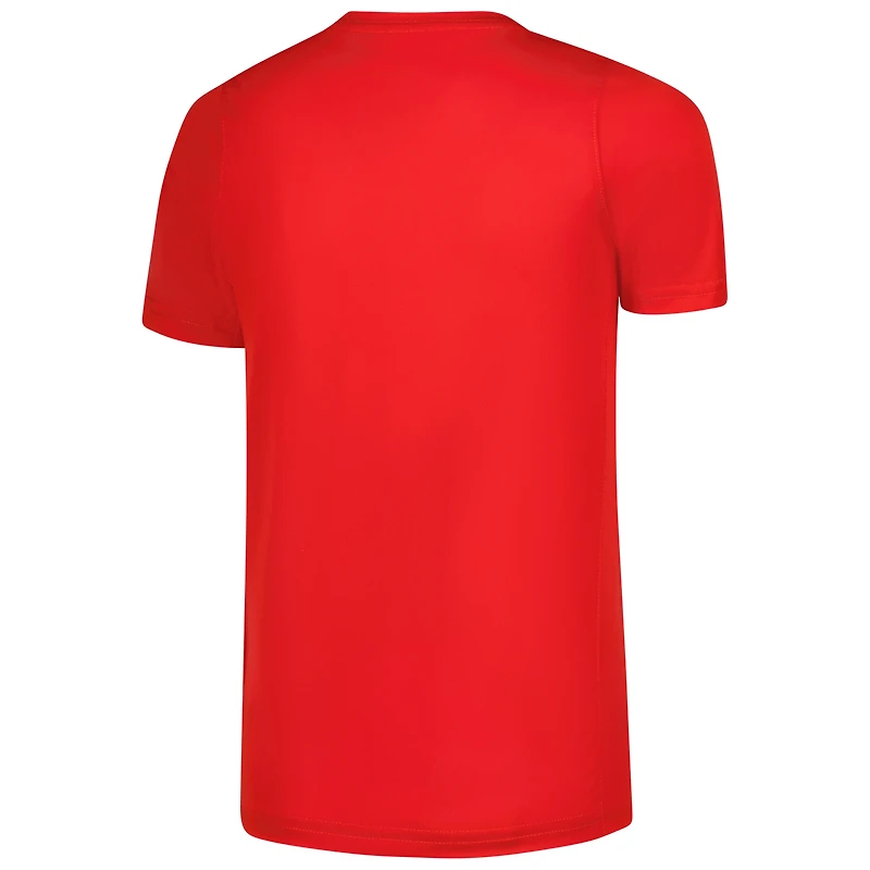 Youth Nike Scarlet Ohio State Buckeyes Logo Legend Dri-FIT T-Shirt