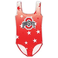 Justaucorps de danse ZooZatz Scarlet Ohio State Buckeyes pour jeunes