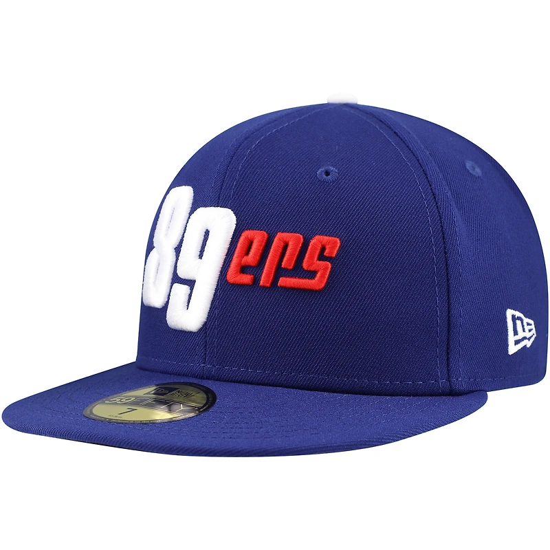 Men's New Era Royal Oklahoma City 89ers Authentic Collection 59FIFTY Fitted Hat