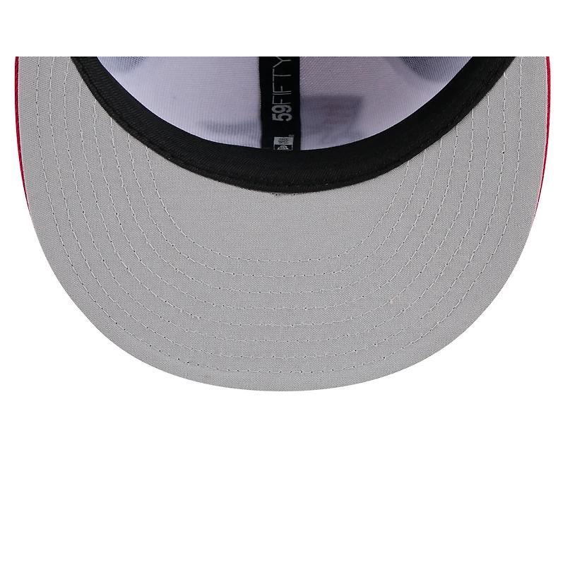 Casquette ajustée 59FIFTY bleue New Era pour homme, thème Oklahoma City Baseball Club, soirées