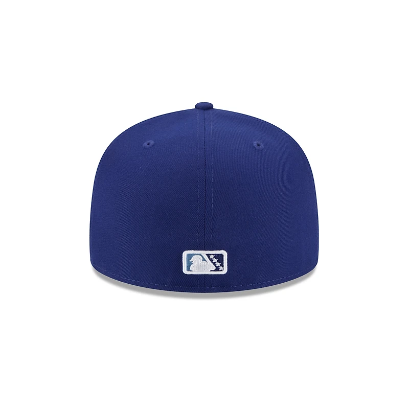 Casquette ajustée 59FIFTY bleue New Era pour homme, thème Oklahoma City Baseball Club, soirées