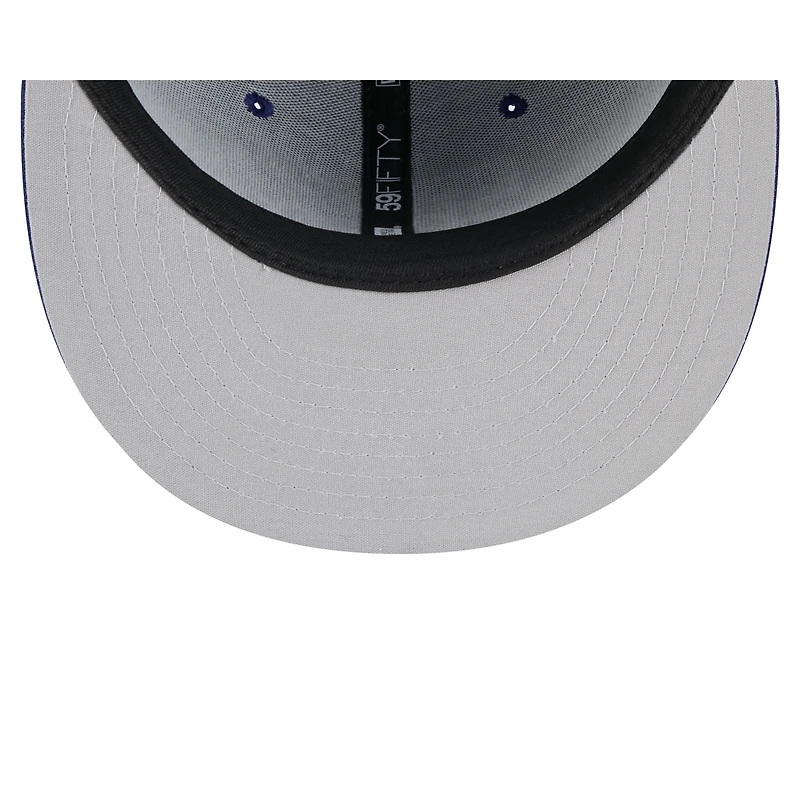 Casquette ajustée 59FIFTY bleue New Era pour homme, thème Oklahoma City Baseball Club, soirées