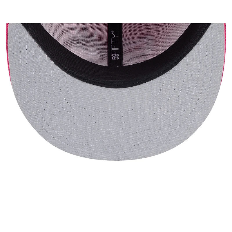 Men's New Era  Pink Oklahoma City Baseball Club Theme Nights 59FIFTY Fitted Hat