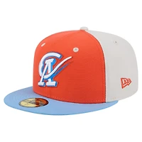 Men's New Era Orange Oklahoma City Baseball Club Copa de la Diversión 59FIFTY Fitted Hat